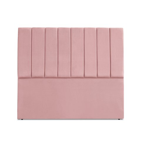 Cabeceira Estofada Carla 140 Suede Rosa