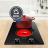 Vbgk Cooktop Elétrico de 12" com 2 Zonas, 9 Níveis e Bloqueio Infantil - 9