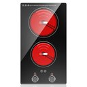 Ver imagem 1 de Vbgk Cooktop Elétrico de 12" com 2 Zonas, 9 Níveis e Bloqueio Infantil