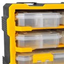 Ver imagem 3 de Organizador Plástico Modular Vonder Opv 099 de Parede ou Bancada com 6 Caixas Organizadoras
