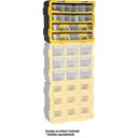 Ver imagem 2 de Organizador Plástico Modular Vonder Opv 099 de Parede ou Bancada com 6 Caixas Organizadoras