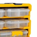 Ver imagem 5 de Organizador Plástico Modular Vonder Opv 099 de Parede ou Bancada com 6 Caixas Organizadoras