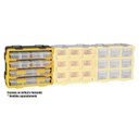 Ver imagem 6 de Organizador Plástico Modular Vonder Opv 099 de Parede ou Bancada com 6 Caixas Organizadoras