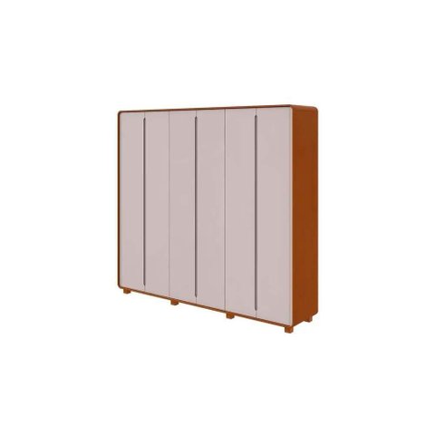 Guarda Roupa Lopas Loop 6 Portas 6 Gavetas