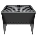 Ver imagem 3 de Mini Churrasqueira Grill Portátil Camping Aço a Carvão Fs