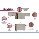 Ver imagem 5 de Cozinha Completa 4 Peças 6 Portas Allure CZ646 Gris Linea