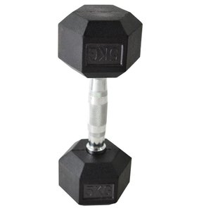 Par de Halteres Sextavado 5kg Ahead Sports As2102e