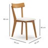 Conjunto Mesa Lisboa com 4 Cadeiras Rafa Espresso Móveis - 8