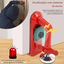 Ver imagem 5 de Trava de Porta com Alarme 80 Dcb Anti Furto Segurança Casa Hotel Pousada Loja Comercio Pratico Bloqu