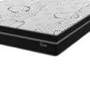 Ver imagem 5 de Conjunto Cama Box Casal Zoe com Molas Ensacadas 138 x 188 x 65 Yescasa Preto
