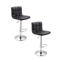 Ver imagem 1 de Kit com 2 Banquetas para Cozinha Gomo Confort Espresso Móveis Preto