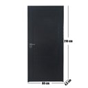Ver imagem 6 de Porta Lambril de Alumínio 210 X 80cm com Maçaneta Premium Linha 30 Abertura Esquerda