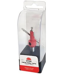 Fresa para Tupia Cabeça Cônica 8.0mm - Htom - 2