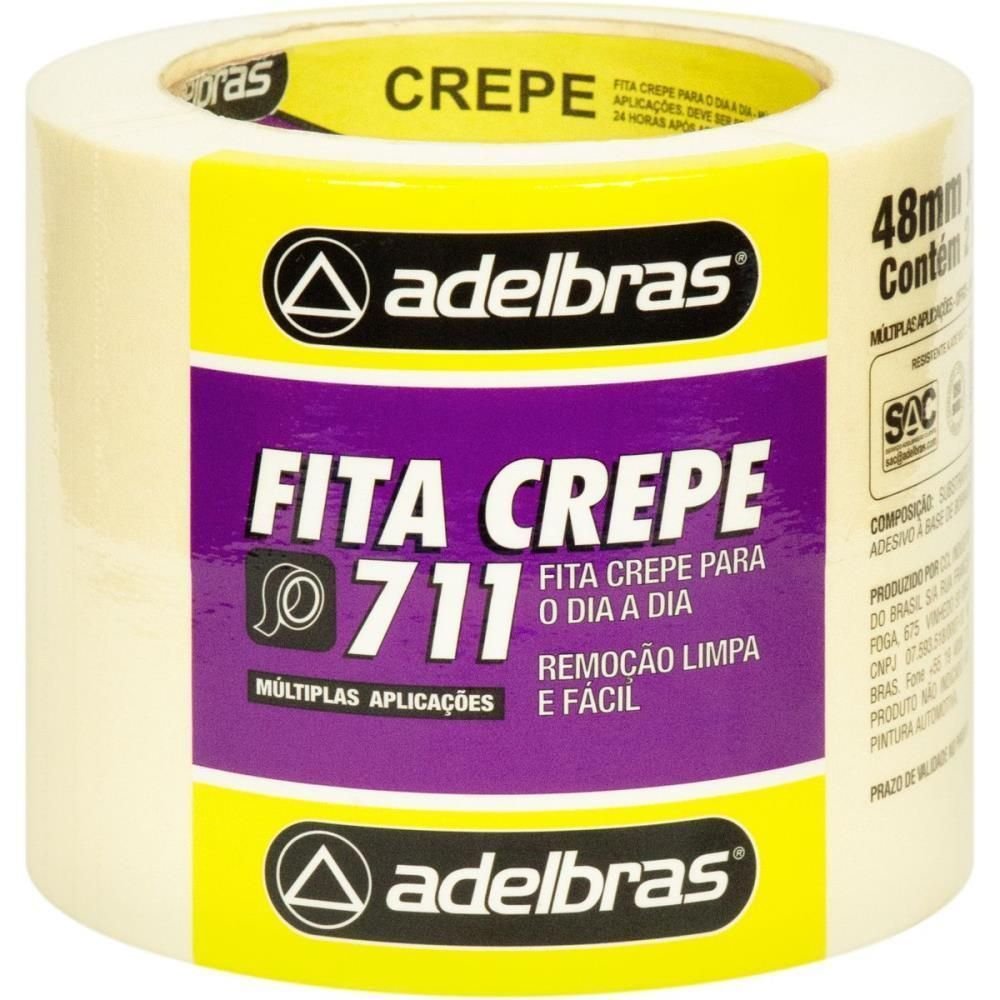 Fita Crepe 711 Crepe 48mmx40m - 2