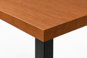 Ver imagem 7 de Mesa Escrivaninha Alika Preto/Canela MDF e Aço 110cm