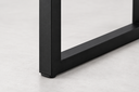 Ver mais imagens de Mesa Escrivaninha Alika Preto/Canela MDF e Aço 110cm