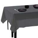 Ver imagem 1 de Toalha de Mesa Linho Premium 6 Lugares 200x140 Cm Admirare - Grafite