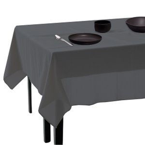 Toalha de Mesa Linho Premium 6 Lugares 200x140 Cm Admirare - Grafite