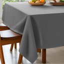 Ver imagem 2 de Toalha de Mesa Linho Premium 6 Lugares 200x140 Cm Admirare - Grafite