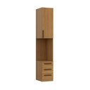 Ver imagem 1 de Armário Modular Mesa de Cabeceira 1 Porta 3 Gavetas 100% MDF Trend Altezza