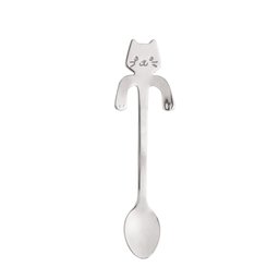 Conjunto 4 Colheres De Chá Em Aço Inox Cat Prateado Wolff - 2
