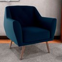 Ver imagem 1 de Poltrona Decorativa para Sala de Estar Veneza