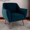 Ver imagem 1 de Poltrona Decorativa para Sala de Estar Veneza