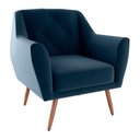 Ver imagem 2 de Poltrona Decorativa para Sala de Estar Veneza