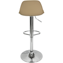 Ver imagem 5 de Kit 4 Banquetas Joly Luisa Eames Saarinen Base Giratória Cromada - Bege