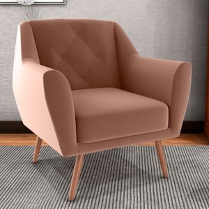 Poltrona Decorativa para Sala de Estar Veneza