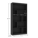 Ver imagem 3 de Nicho Infantil Organizador 4 Prateleiras Olivia Espresso Móveis