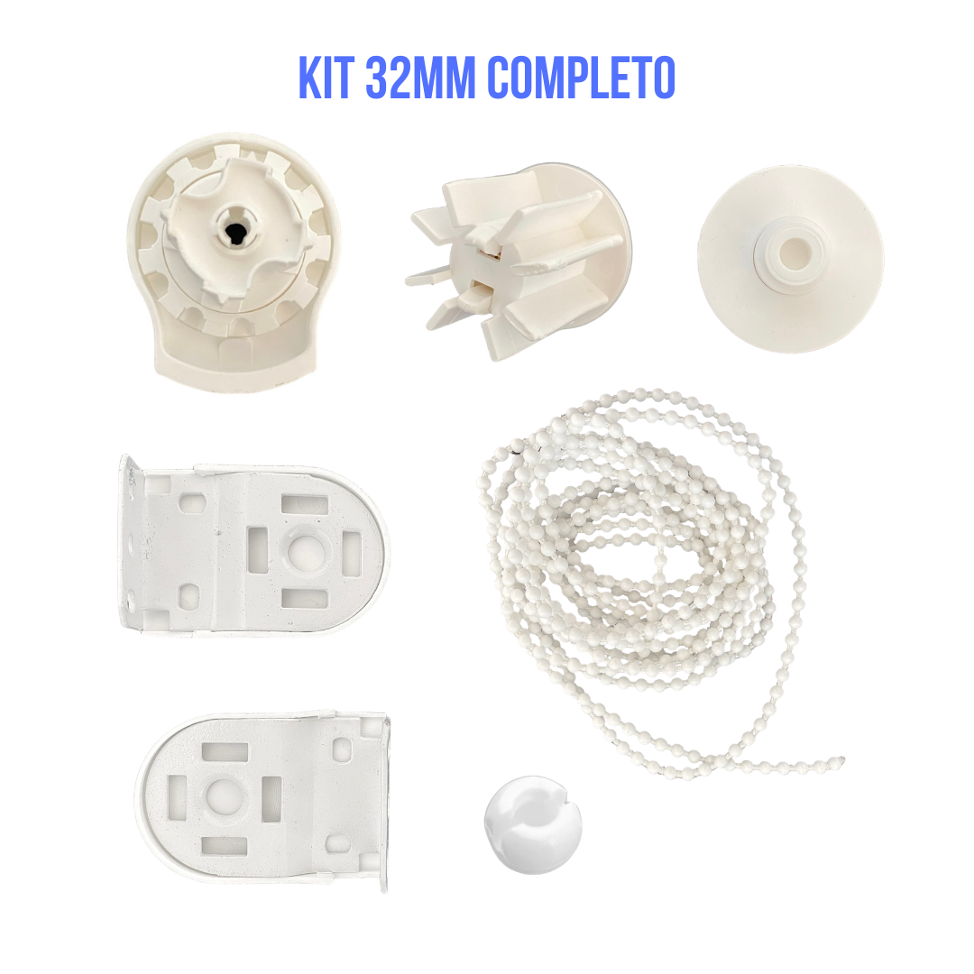 Kit 32mm Completo para Reparo e Conserto de Persianas Rolô - 4