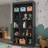 Nicho Infantil Organizador 4 Prateleiras Olivia Espresso Móveis - 1