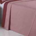 Ver imagem 5 de Kit Colcha Cobre-leito King Bouti de Microfibra Ultrasonic Rosa Velho Tekstil