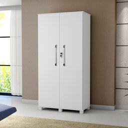 Organizador Multiuso 2 Portas Dacar Branco Carmolar - 1