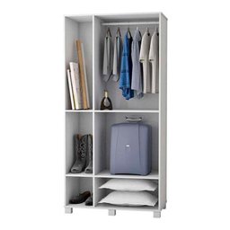 Organizador Multiuso 2 Portas Dacar Branco Carmolar - 3