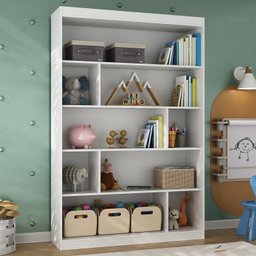 Nicho Infantil Organizador 4 Prateleiras Anni Espresso Móveis - 1