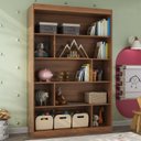 Ver imagem 1 de Nicho Infantil Organizador 4 Prateleiras Anni Espresso Móveis