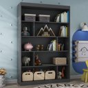 Ver imagem 1 de Nicho Infantil Organizador 4 Prateleiras Anni Espresso Móveis