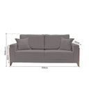 Ver imagem 3 de Sofá Fixo 3 Lugares 200cm x 70cm Tauros
