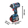 Parafusadeira Gsr 18v-60fc 18v Li 2 Baterias C/maleta Bosch - 8