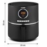 Fritadeira Air Fryer Arno Digital 4,2 Litros Preta 127v Ufrd - 5