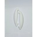 Ver imagem 3 de Puxador de Cama Box Baú (2 Unid) 1 par -  Solteiro, Casal, Queen, King Universal - Branco
