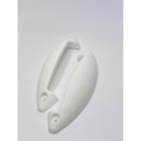 Ver imagem 5 de Puxador de Cama Box Baú (2 Unid) 1 par -  Solteiro, Casal, Queen, King Universal - Branco