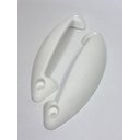 Ver imagem 6 de Puxador de Cama Box Baú (2 Unid) 1 par -  Solteiro, Casal, Queen, King Universal - Branco