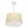 Pendente Cone Bege MJ-4241 Para Mesa de Jantar e Estar - 1
