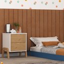 Ver imagem 1 de Mesa de Cabeceira Infantil 2 Gavetas Zoe Espresso Móveis
