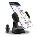 Ver imagem 2 de Suporte para Celular Carro 360 Graus com Ventosa Silicone e Base Giratória