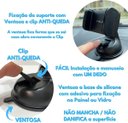 Ver imagem 6 de Suporte para Celular Carro 360 Graus com Ventosa Silicone e Base Giratória