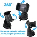 Ver imagem 7 de Suporte para Celular Carro 360 Graus com Ventosa Silicone e Base Giratória